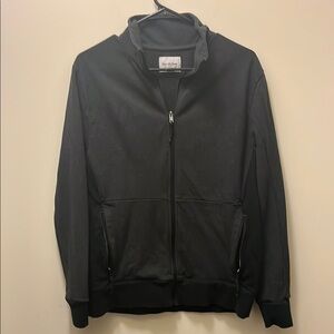 Men’s black and gray goodfellow & co zip up jacket size Medium